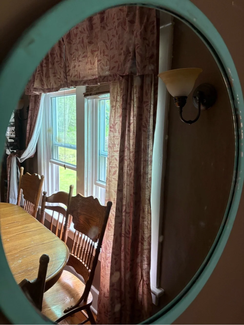 Antique Antique metal Framed Mirror